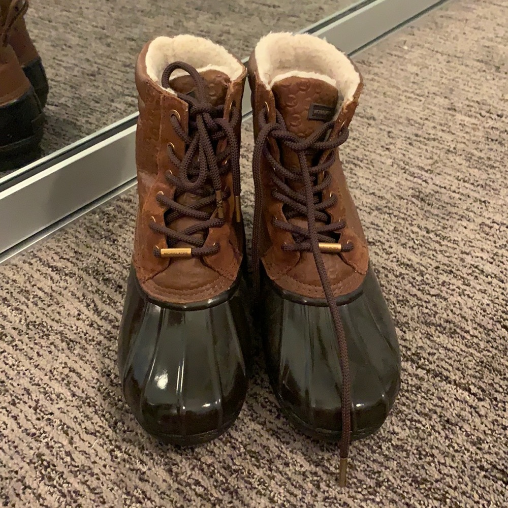 Brown Michael kors snow/winter boots